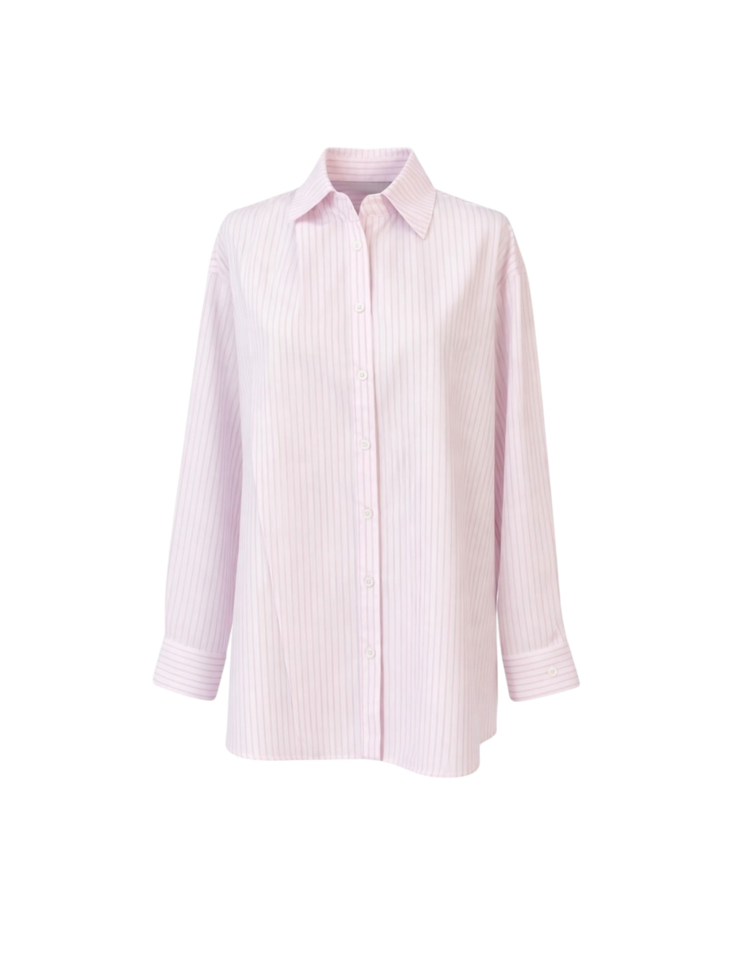 Bella Çizgi Şal detaylı Gömlek