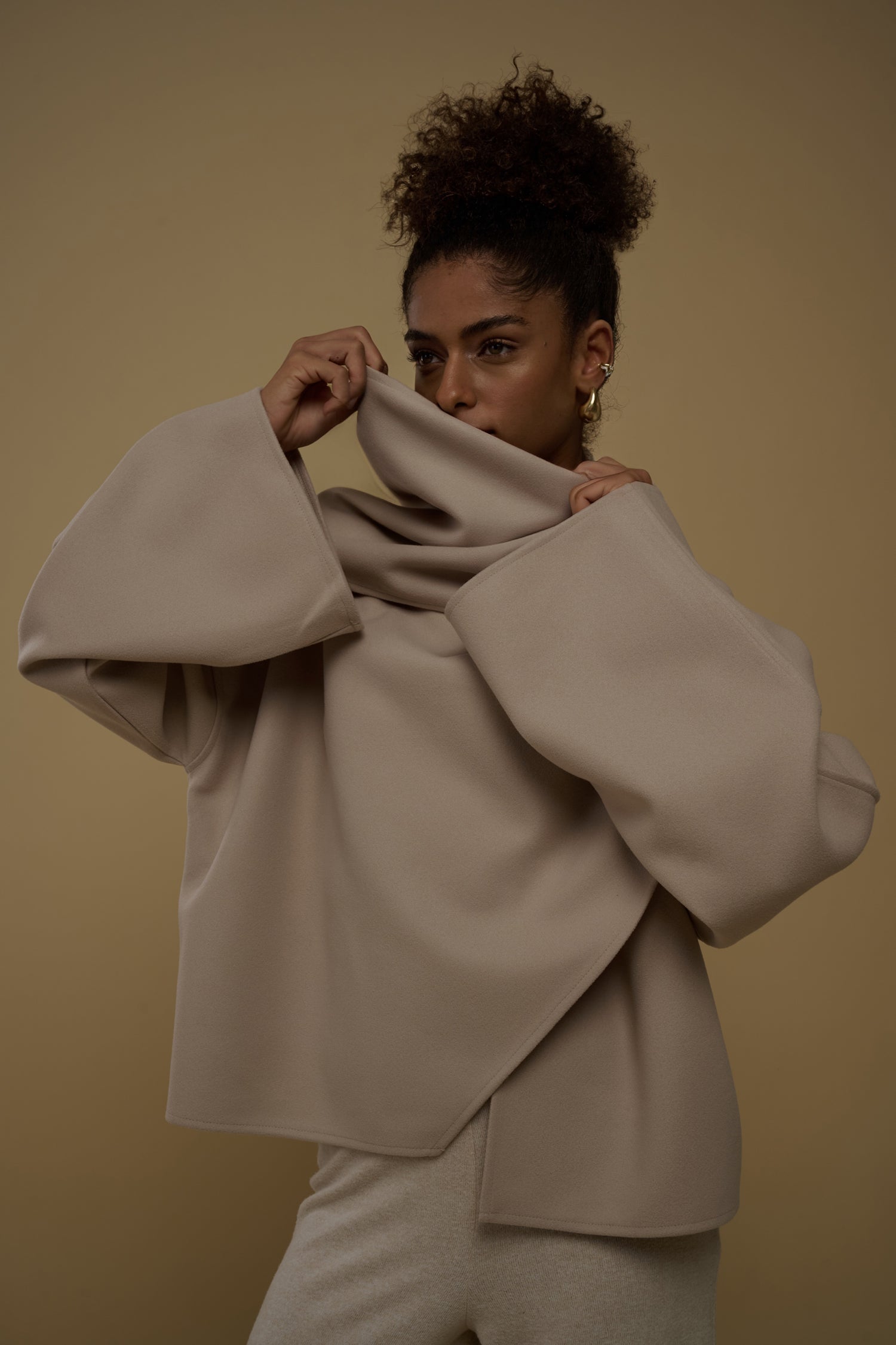 Alexia Kaşe Atkılı Ceket