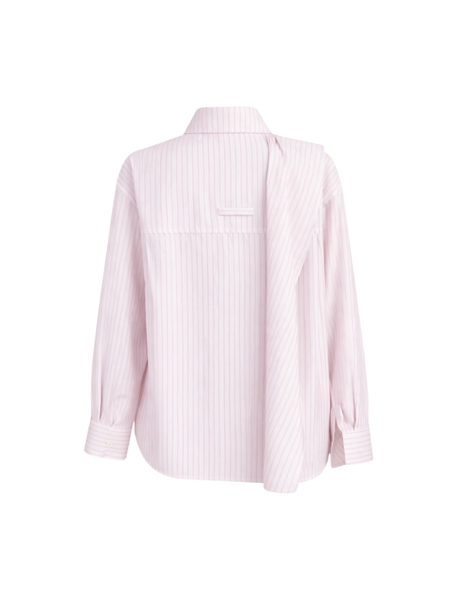 Bella Çizgi Şal detaylı Gömlek