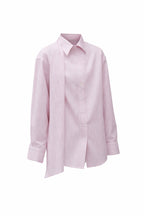 Bella Çizgi Şal detaylı Gömlek