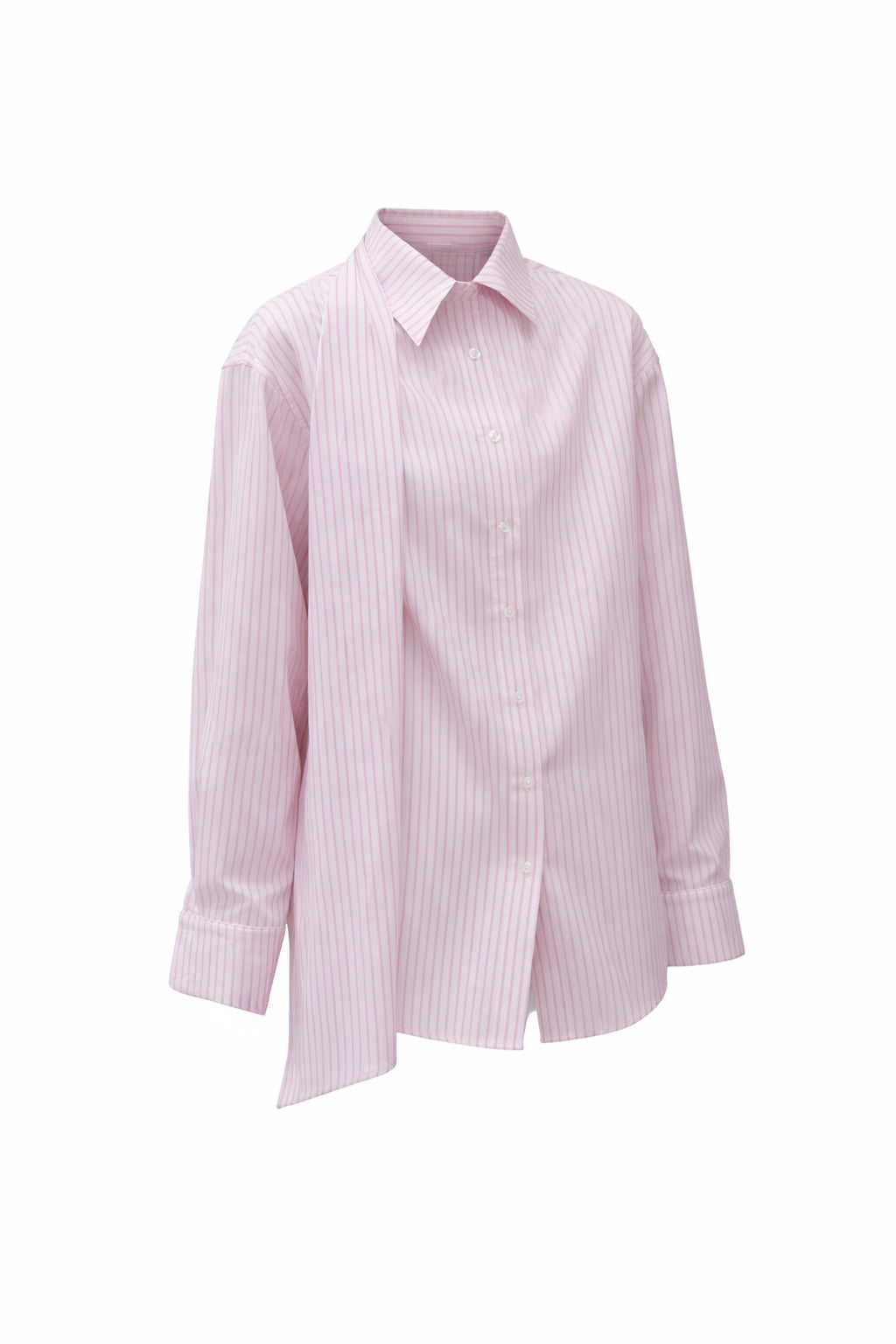 Bella Çizgi Şal detaylı Gömlek