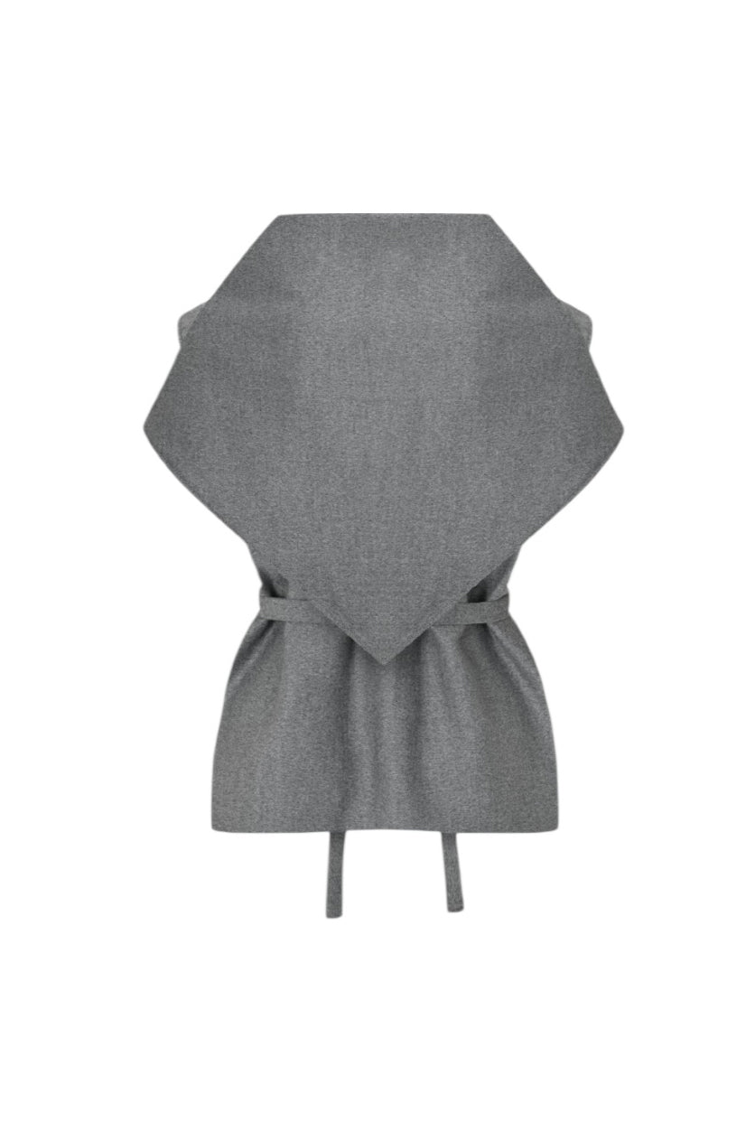 Şal Detaylı Kate Yelek